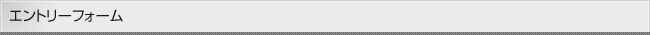 エントリーフォーム